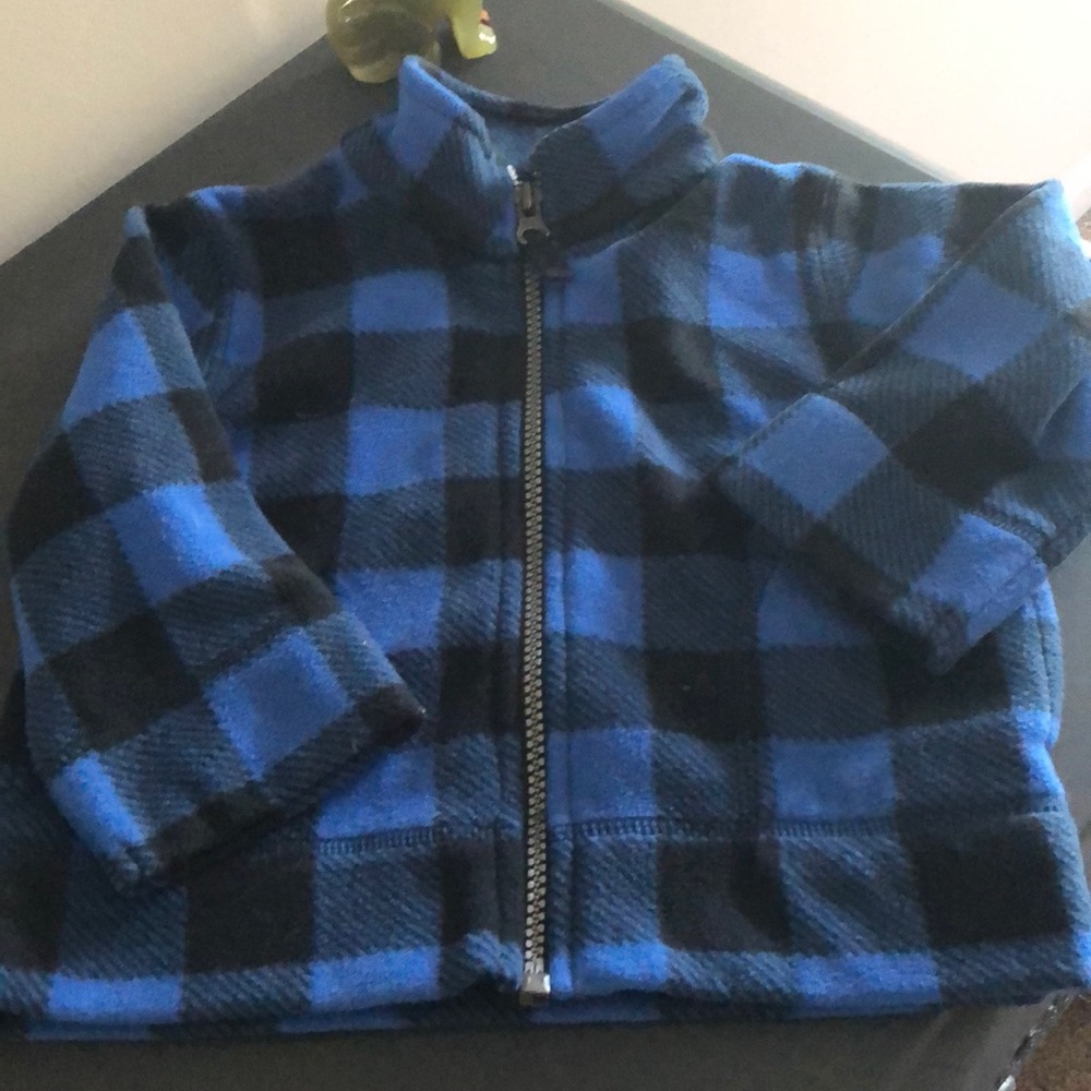 Baby boy coat fleece fabric 12 month